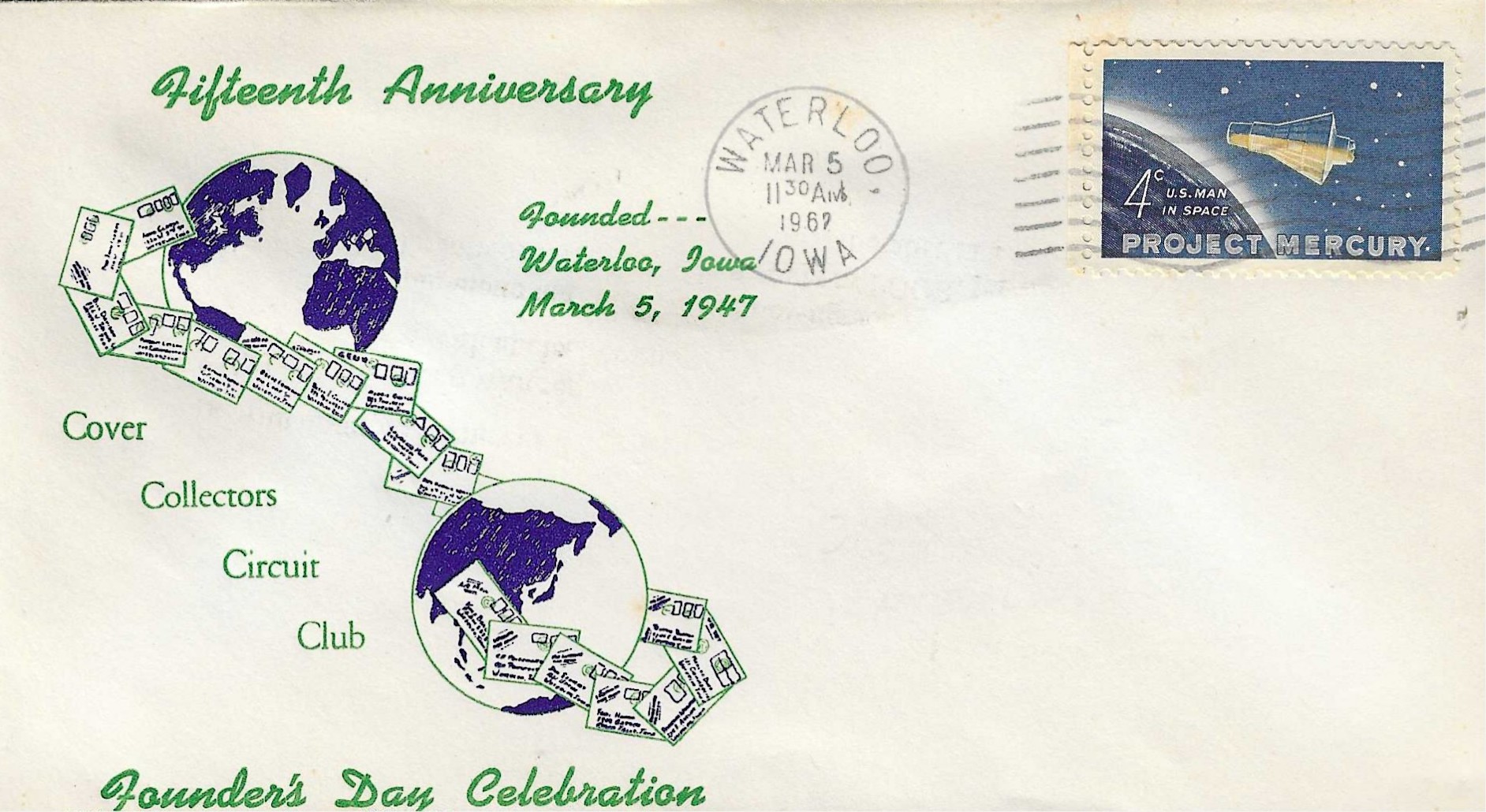 FDC 1962